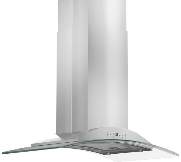 ZLINE 36" Stainless Steel Island Range Hood-0