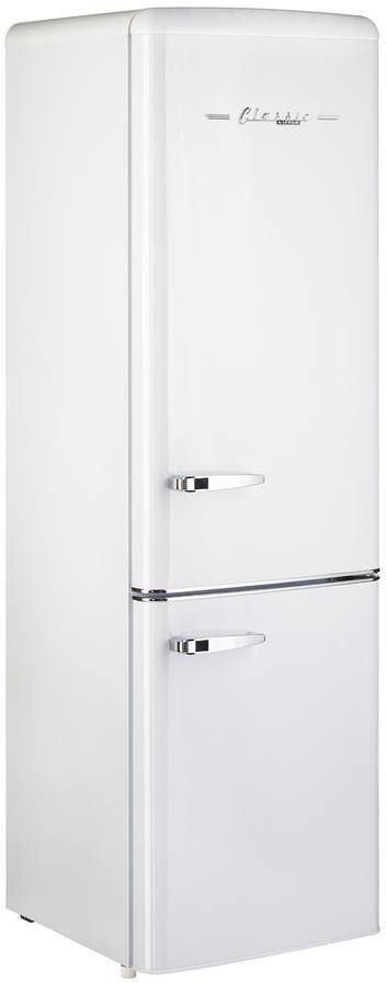 Unique Appliances 22" 10 Cu. Ft. Marshmallow White Off-Grid Solar DC Bottom Freezer Refrigerator-2