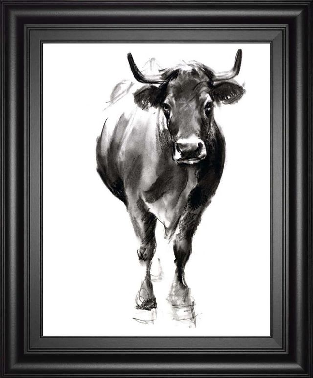 Classy Art Charcoal Cattle II by Jennifer Paxton Parker Wall Art-0