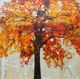 Stylecraft Orange/Brown Wall Art-0