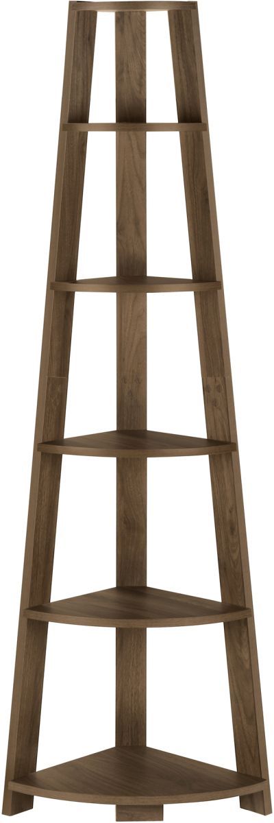 Monarch Specialties Inc. Walnut Bookcase-0
