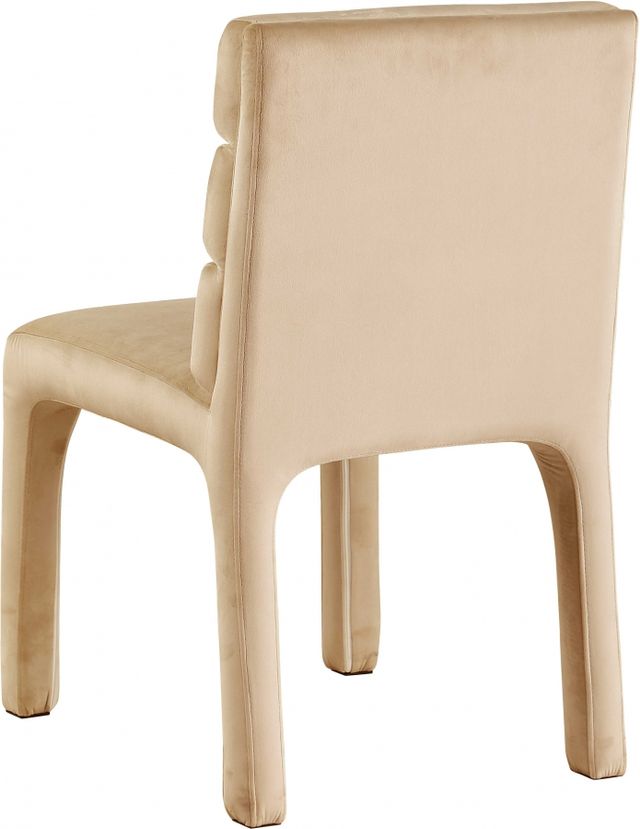 Meridian Furniture Kai Camel Velvet Dining Chair-3