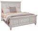 American Woodcrafters 1020 Salter Path White Queen Panel Bed-0