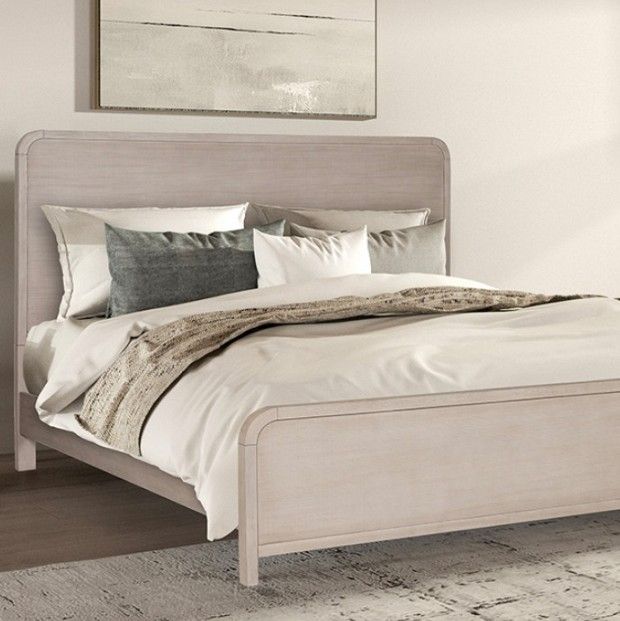 Furniture of America® Belize 4-Piece Gray Fog Queen Bedroom Set-1
