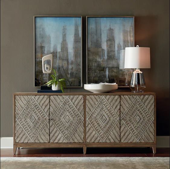 Bassett® Furniture Telluride Antiquities Credenza-2