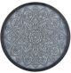 Olliix by Madison Park Grey Medallion Grey Carved Wall Panel-0