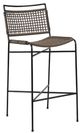 Four Hands Wharton Iron/Woven Rope Outdoor Bar Stool-0