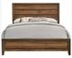 Bernards Kennedy Brown Queen Panel Bed-1