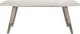 Magnussen Home® Lenox Acadia White/Bronze Glass/Warm Silver Rectangular Dining Table-3