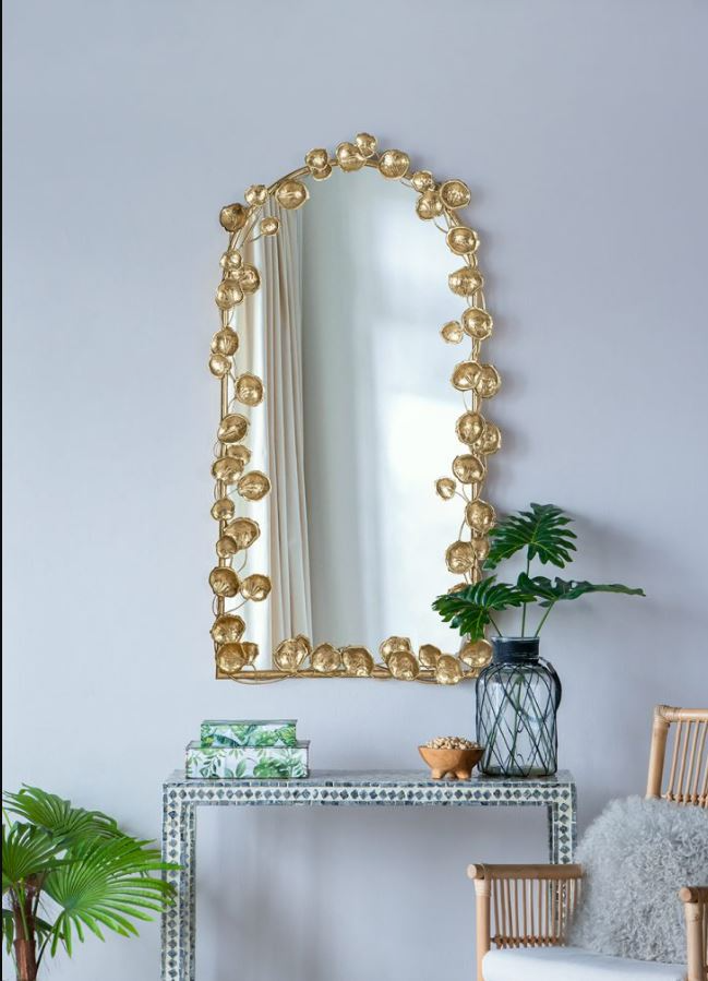 A & B Home Gold Full Length Mirror | Miskelly Furniture