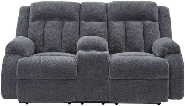 Signature Design by Ashley® Greely Bend Steel Power Reclining Loveseat-1