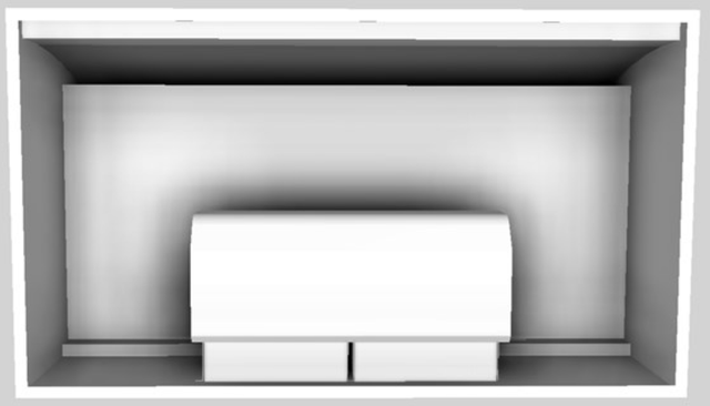 Vent-A-Hood® 42" White Wall Mounted Range Hood-3