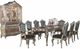 ACME Furniture Chantelle Antique Platinum/Silver Gray Arm Chair-1