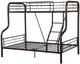 ACME Furniture Cairo Sandy Black Twin Over Full Bunk Bed-0