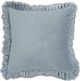 TOV Furniture Alessia Blue Square Throw Pillow-0