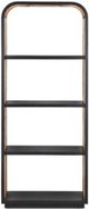 Currey & Company Anisa Caviar Black/Natural Etagere-1