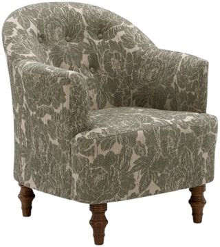 Best® Home Furnishings Customizable Erin & Ben Co. Arden Stationary Chair with Dark Walnut Legs