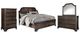 Signature Design by Ashley® Adinton 4-Piece Brown California King Panel Storage Bed Set-0