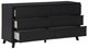 Signature Design by Ashley® Danziar Matte Black Dresser-2