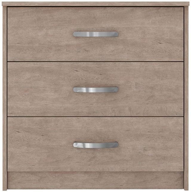 Signature Design by Ashley® Flannia Gray 3-Drawers Chest-1