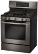 LG 30" Freestanding Single Oven Gas Range-Black Stainless Steel-4