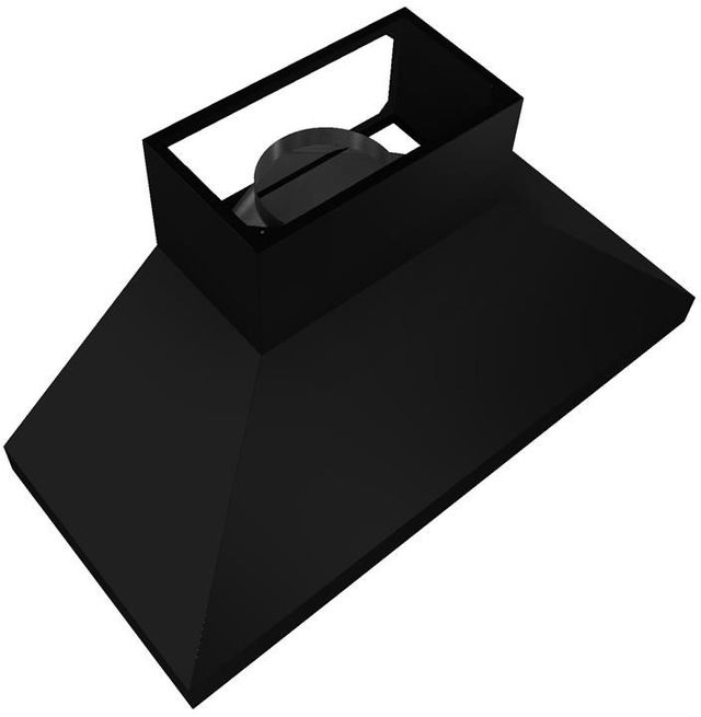 Vent-A-Hood® 60" Black Euro-Style Wall Mount Range Hood-1