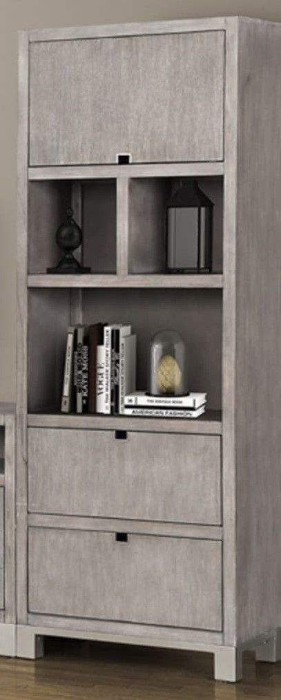 Legends Home Pacific Heights Melbourne Grey Entertainment Wall-1