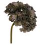 A & B Home Dark Blue 14" Faux Hydrangea-0