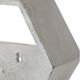 A & B Home Stone Gray Wall Planter-4