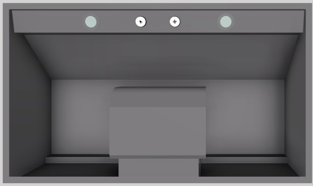 Vent-A-Hood® 36" Under Cabinet Range Hood-Gunsmoke-2