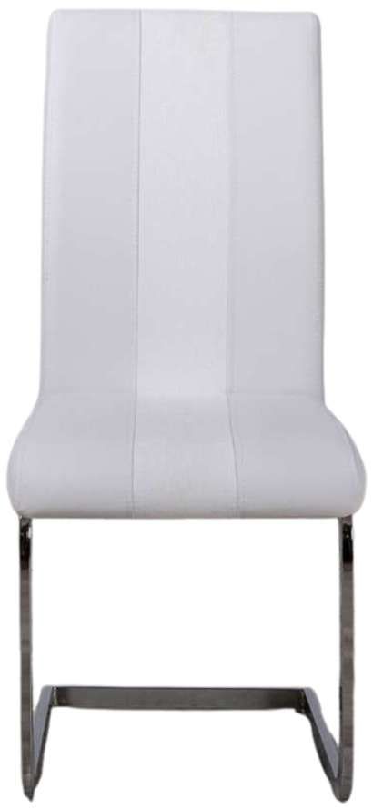 Global Furniture USA D915 4-Piece White Dining Chair Set-1