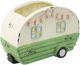 A & B Home Green/Soft White Camper Planter-0