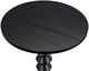 Crestview Collection Taylor Black Painted Round Accent End Table-3