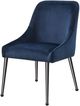Coaster® Mayette Blue/Black Side Chair-2