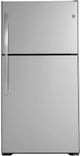 GE® 33 in. 21.9 Cu. Ft. Stainless Steel Top Freezer Refrigerator-0