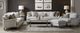 Magnussen Home® Christi Oyster Accent Ottoman-2