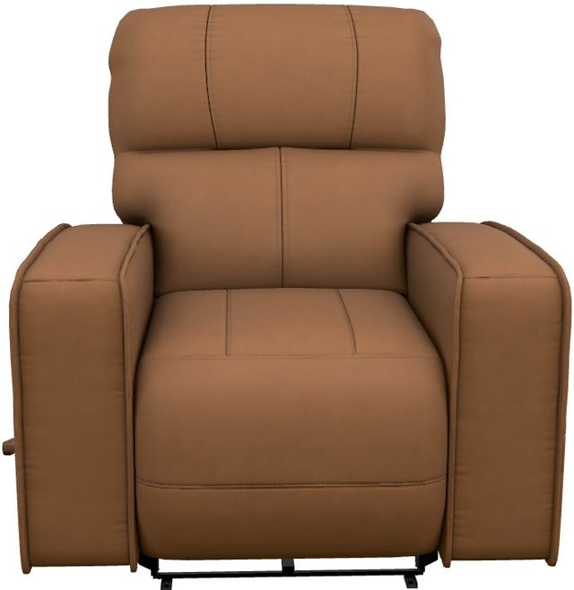 La-Z-Boy® Maddox Camel Leather Manual Wall Recliner-1