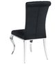 Coaster® Carone 5-Piece Black/White 61" Rectangular Dining Set-4