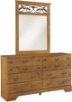 Signature Design by Ashley® Bittersweet Light Brown Bedroom Mirror-2