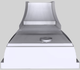 Vent-A-Hood® Designer Series 36" White Wall Mounted Range Hood-4