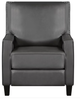 Portia Push Back Recliner (Grey)-1