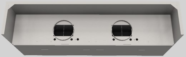 Vent-A-Hood® 60" Stainless Steel Wall Mounted Range Hood-2