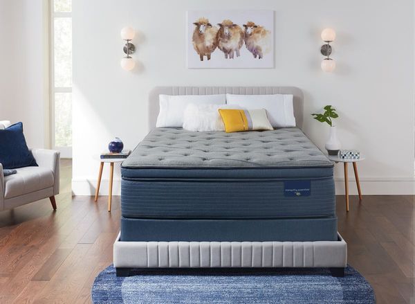 Tranquility Essential by Serta® Endless Sanctuary Wrapped Coil Plush Pillow Top King Mattress