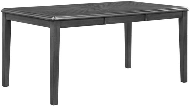 New Classic® Home Furnishings Gia 6-Piece Espresso/Gray Dining Table Set-2