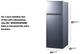 Summit® 22" 7.4 Cu. Ft. Stainless Look Top Freezer Refrigerator-2