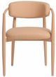 TOV Furniture Annika Peach Outdoor Dining Arm Chair-3