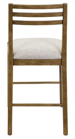 Martin Furniture Lachlan Beige/Warm Sienna Brown Counter Height Chair-2