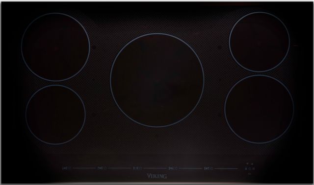 Viking® Professional Virtuoso 6 Series 36" Black Glass Induction Cooktop-0