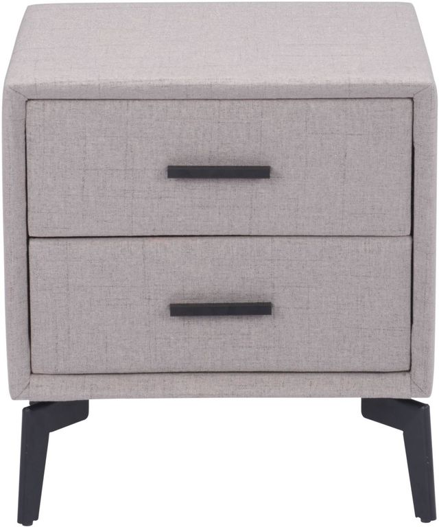 Zuo® Modern Halle Gray Side Table-2