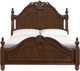 Elements International Northridge Cherry Queen Panel Bed-1
